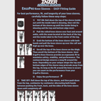 Inzer - ErgoPro Knee Sleeve - Black
