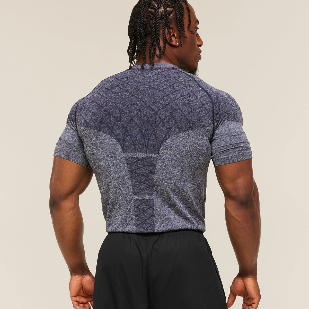 GS - Devant Seamless T-Shirt - Heavy Blue