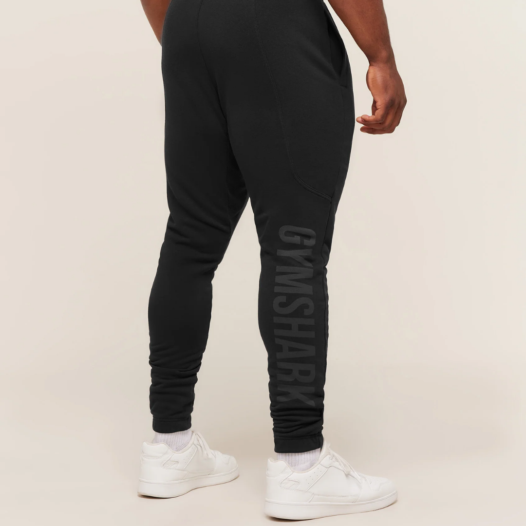 GS - Power Wordmark Joggers - Black