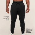 GS - Power Wordmark Joggers - Black