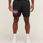 GS - Hybrid Graphic 7" Shorts - Black