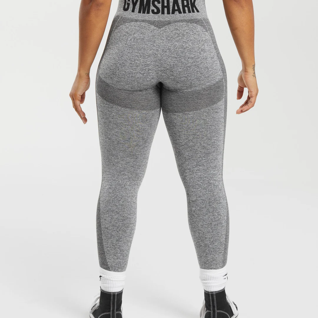 GS - Flex High Waisted Leggings - Charcoal Marl