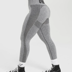 GS - Flex High Waisted Leggings - Charcoal Marl