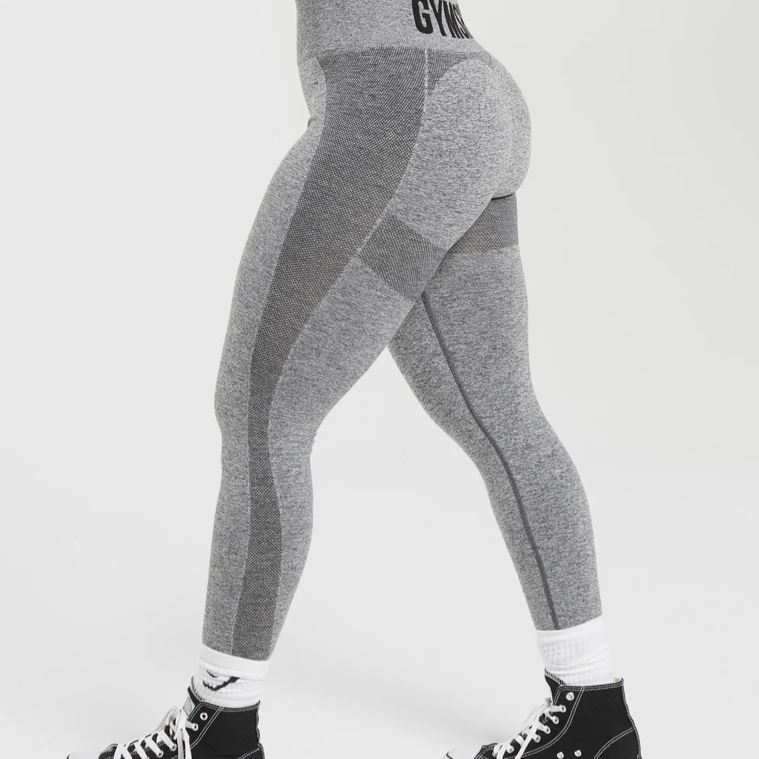 GS - Flex High Waisted Leggings - Charcoal Marl