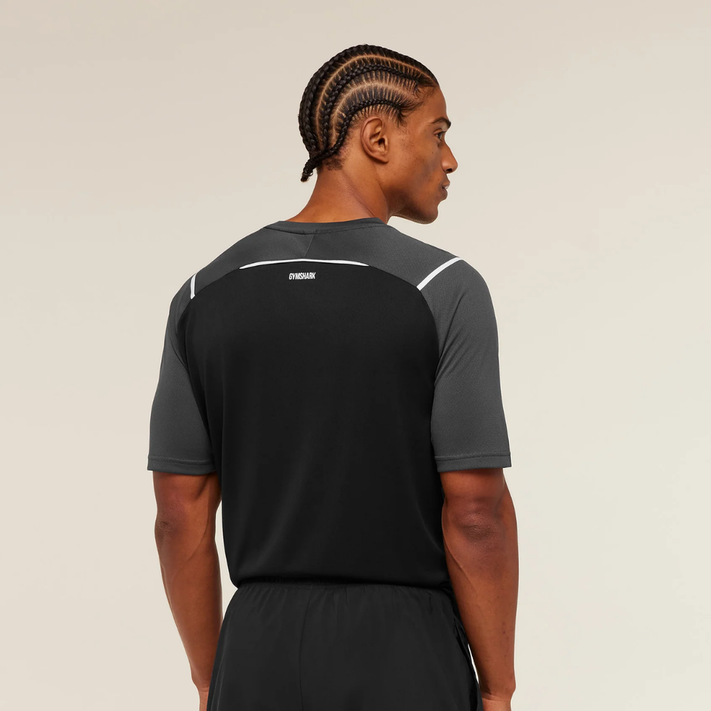 GS - Arrival Contrast T-Shirt - Grey/Black