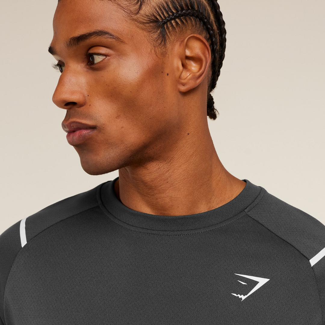 GS - Arrival Contrast T-Shirt - Grey/Black