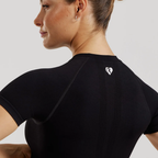 Women's Best - Power Short Sleeve Crop Top | Black