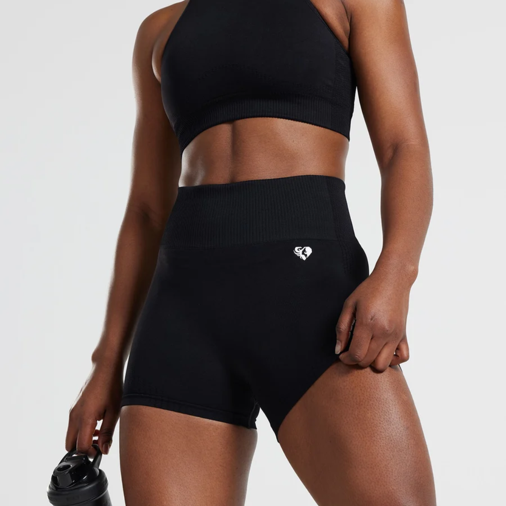 Women's Best - Power High Waist Shorts | Black