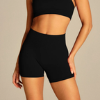 Women's Best - Power Enhanced High Waist Shorts | Black