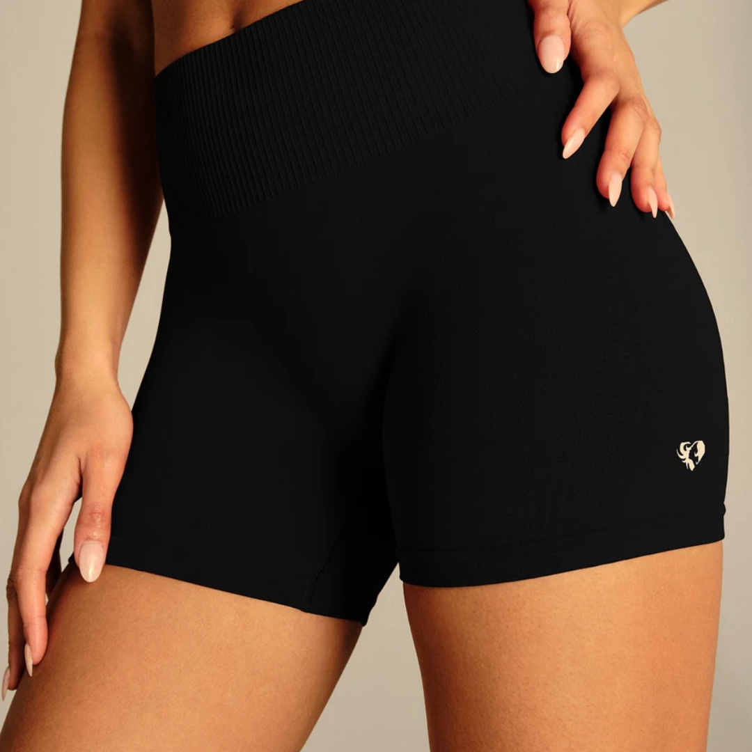 Women's Best - Power Enhanced High Waist Shorts | Black