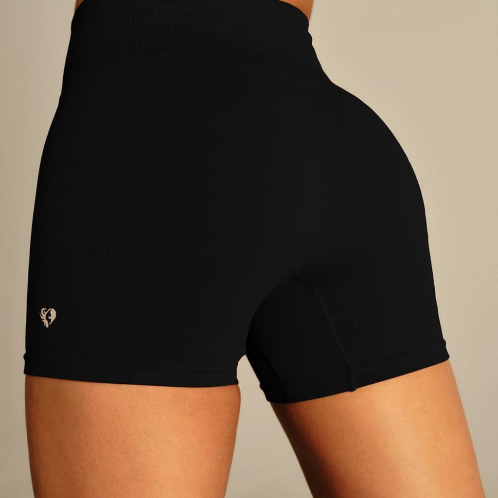 Women's Best - Power Enhanced High Waist Shorts | Black