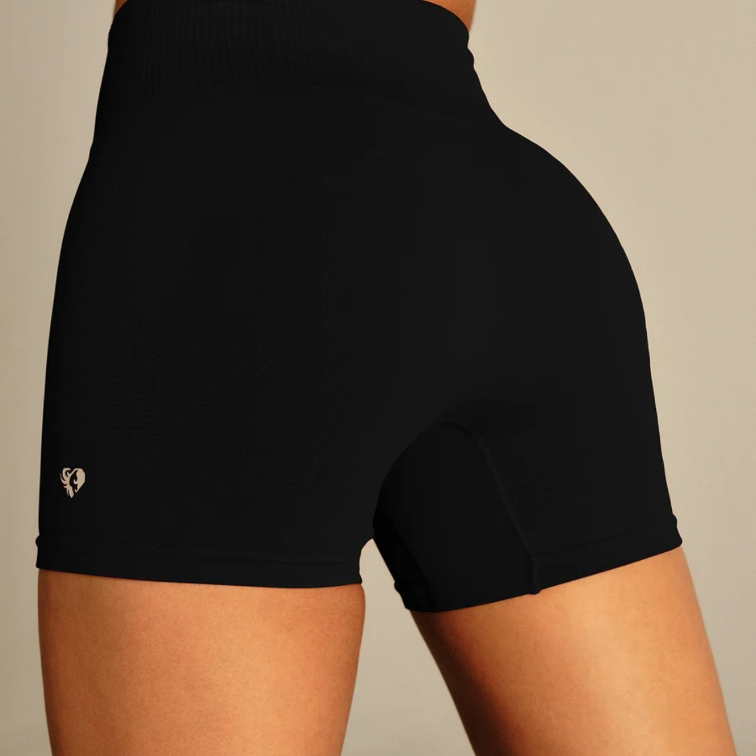 Women's Best - Power Enhanced High Waist Shorts | Black