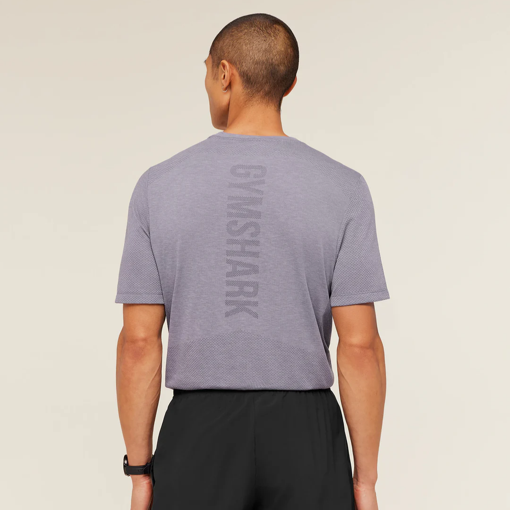 GS - Lightweight Seamless T-Shirt - GS Fog Purple/ Marl