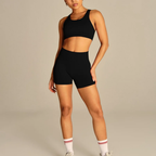 Women's Best - Power Enhanced High Waist Shorts | Black