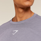 GS - Lightweight Seamless T-Shirt - GS Fog Purple/ Marl