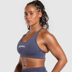 GS - Strength Department Graphic Sports Bra - Weighted Purple