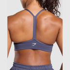 GS - Strength Department Graphic Sports Bra - Weighted Purple