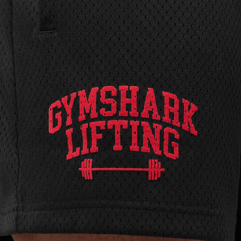 GS - Lifting Barbell Mesh 5" Short - Black