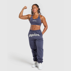 GS - Strength Department Graphic Sports Bra - Weighted Purple