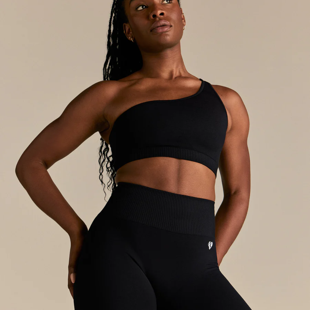 Women's Best - Power One Shoulder Bra | Black