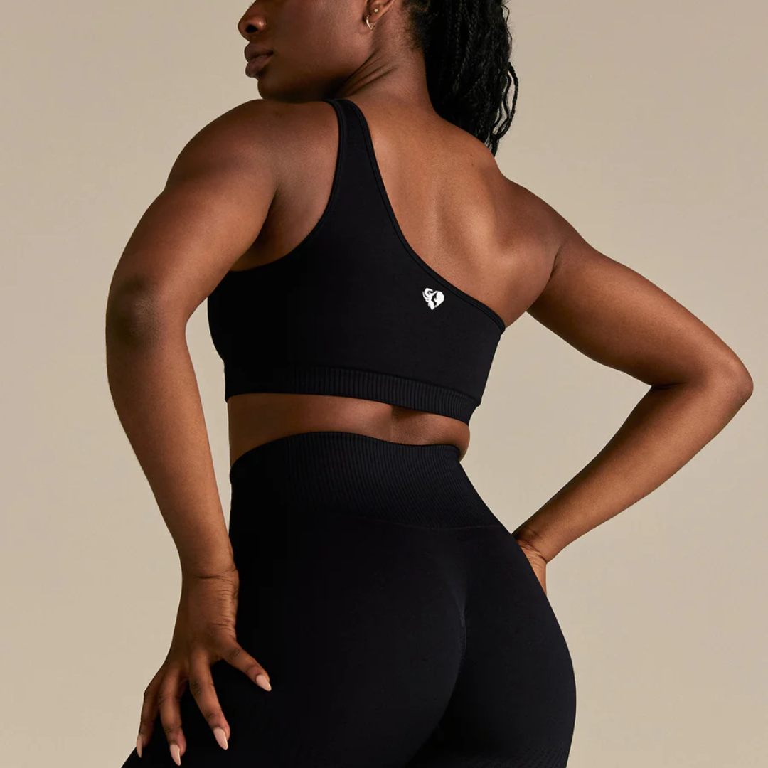 Women's Best - Power One Shoulder Bra | Black