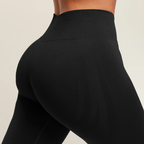 GS - Light Hold Flared Leggings - GS Black