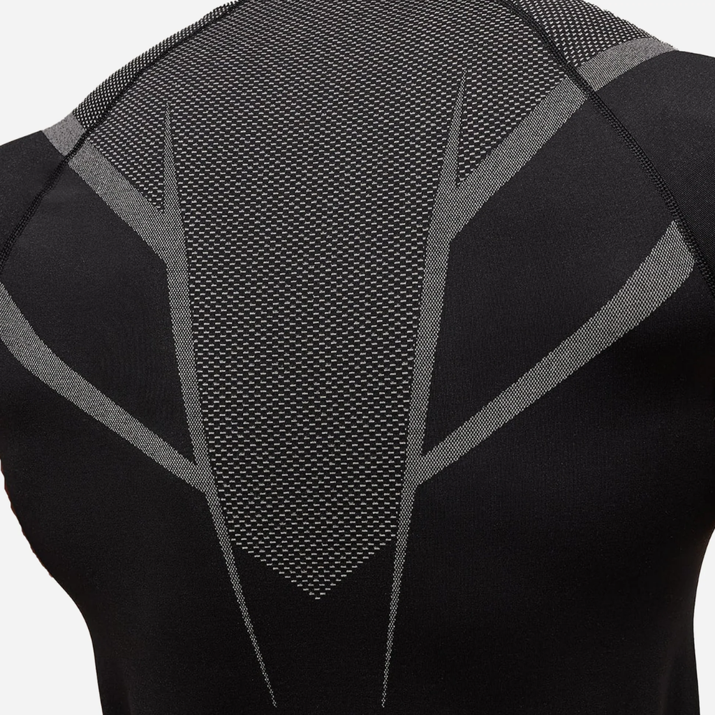 GS - Onyx 5.0 Seamless Long Sleeve T-Shirt - Black/Light Grey