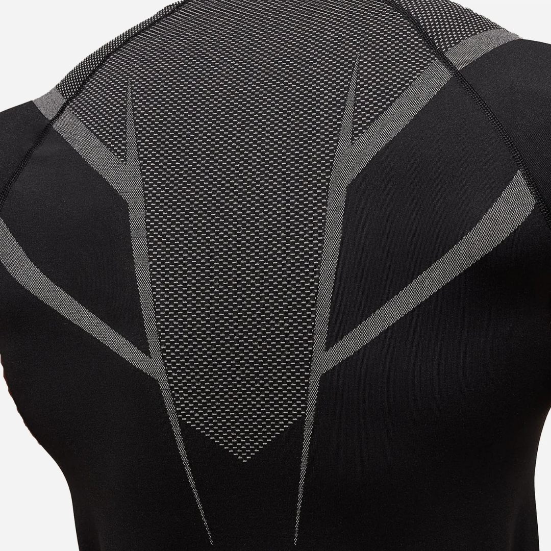 GS - Onyx 5.0 Seamless Long Sleeve T-Shirt - Black/Light Grey
