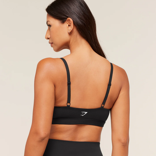 GS - Balcony Peekaboo Sports Bra - Black