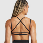 GS - Back Gains Sports Bra - Black