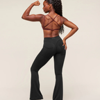 GS - Back Gains Sports Bra - Burgundy Brown
