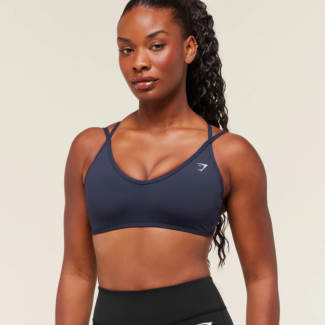 GS - Back Gains Sports Bra - Heavy Blue