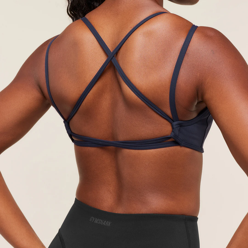 GS - Back Gains Sports Bra - Heavy Blue