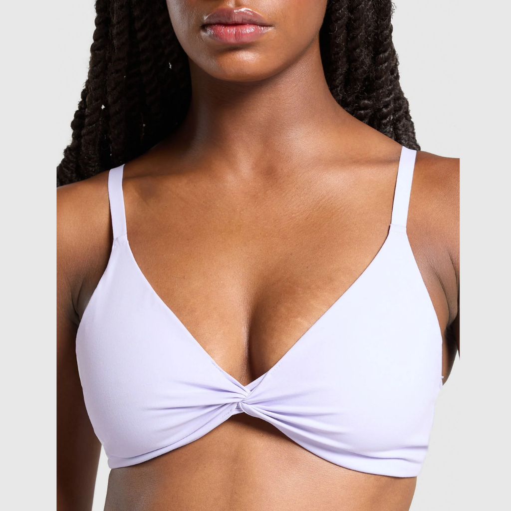 GS - Twist Front Bralette - Fresh Lilac