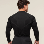 GS - Onyx 5.0 Seamless Long Sleeve T-Shirt - Black/Onyx Grey