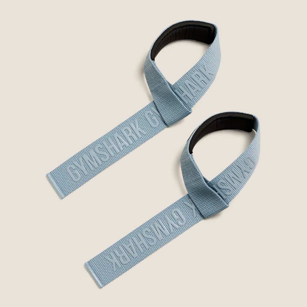 GS - Silicone Lifting Straps - Bench Blue