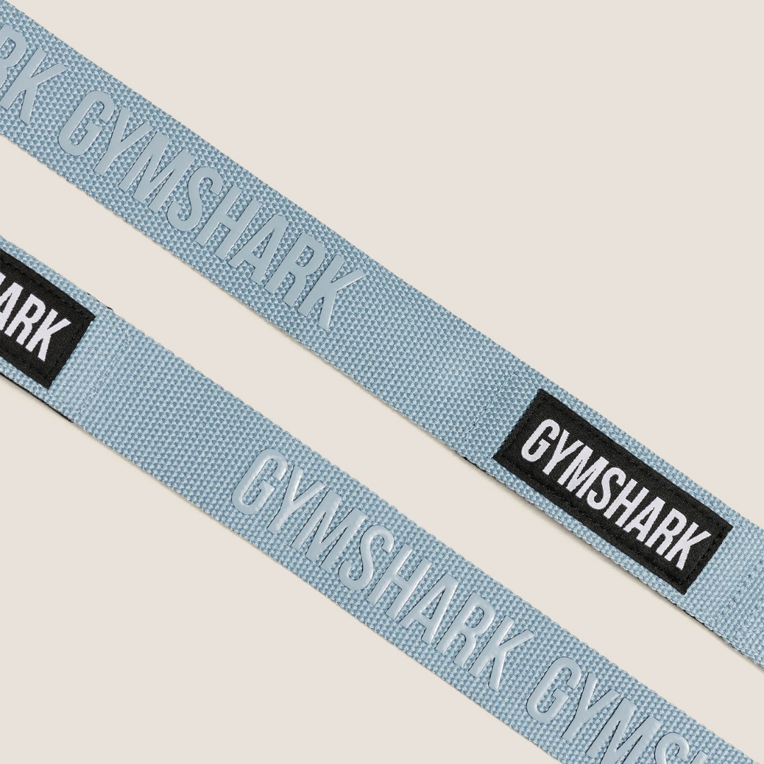 GS - Silicone Lifting Straps - Bench Blue