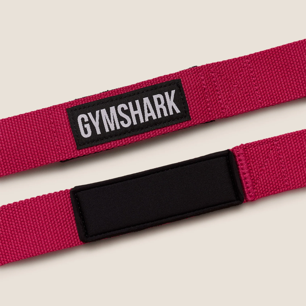 GS - Silicone Lifting Straps - Build Pink
