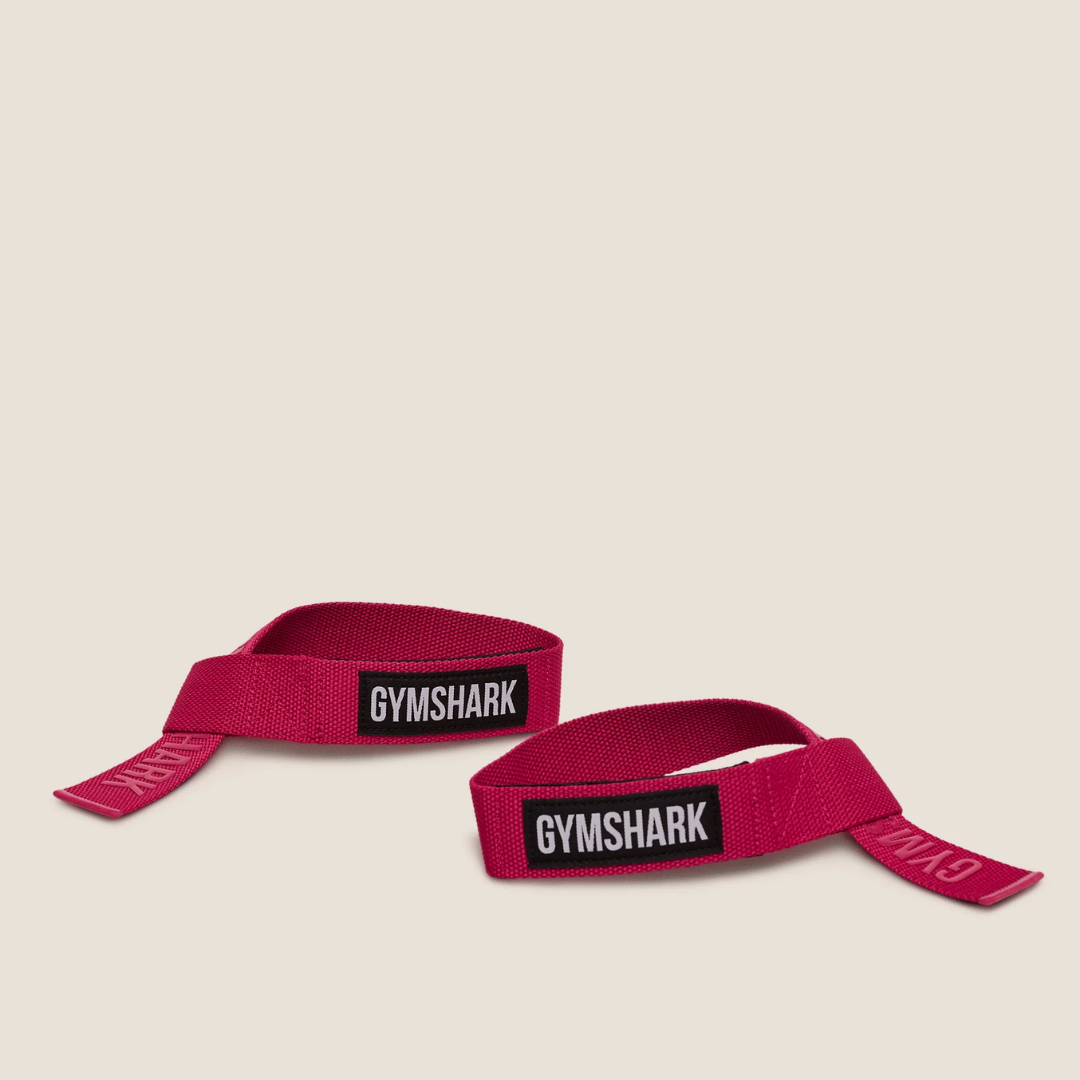 GS - Silicone Lifting Straps - Build Pink