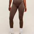 GS - Adapt Fleck x Whitney Leggings - Soft Brown/Chestnut Pink
