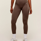 GS - Adapt Fleck x Whitney Leggings - Soft Brown/Chestnut Pink