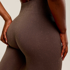GS - Adapt Fleck x Whitney Leggings - Soft Brown/Chestnut Pink