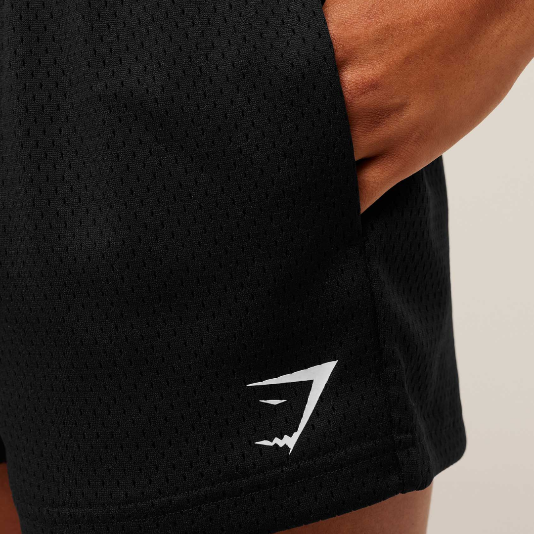 GS - Lifting Club Mesh Shorts - Black