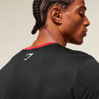 GS - Varsity Tech T-Shirt - Black/Conditoning Red
