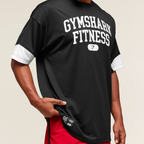 GS - Varsity Tech Oversized T-Shirt - Black