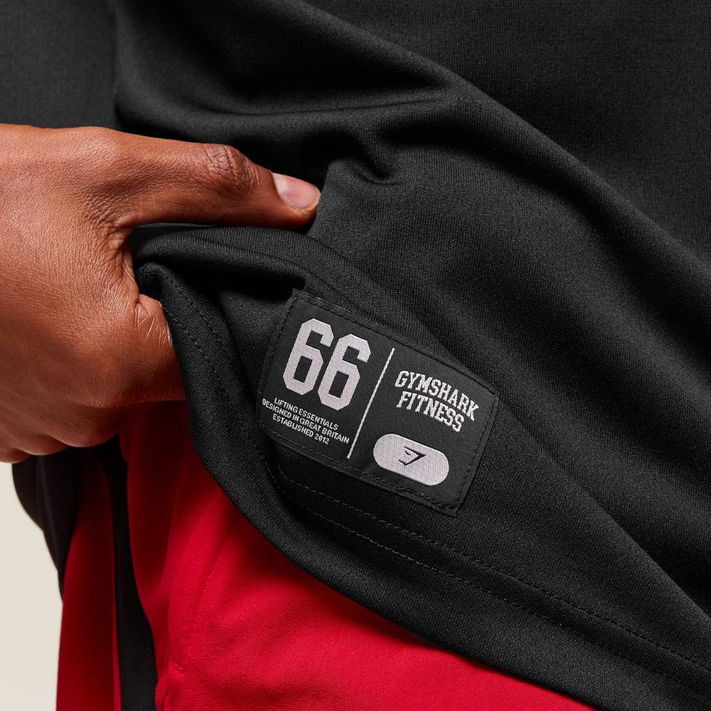 GS - Varsity Tech Oversized T-Shirt - Black