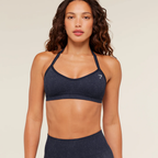 GS - Adapt Fleck Sports Bra - Heavy Blue/Iron Blue