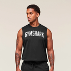 GS - Worn Graphic Tank - Black