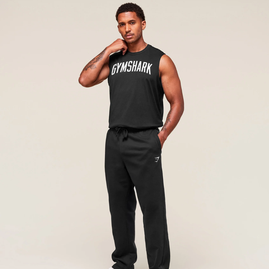 GS - Worn Graphic Tank - Black