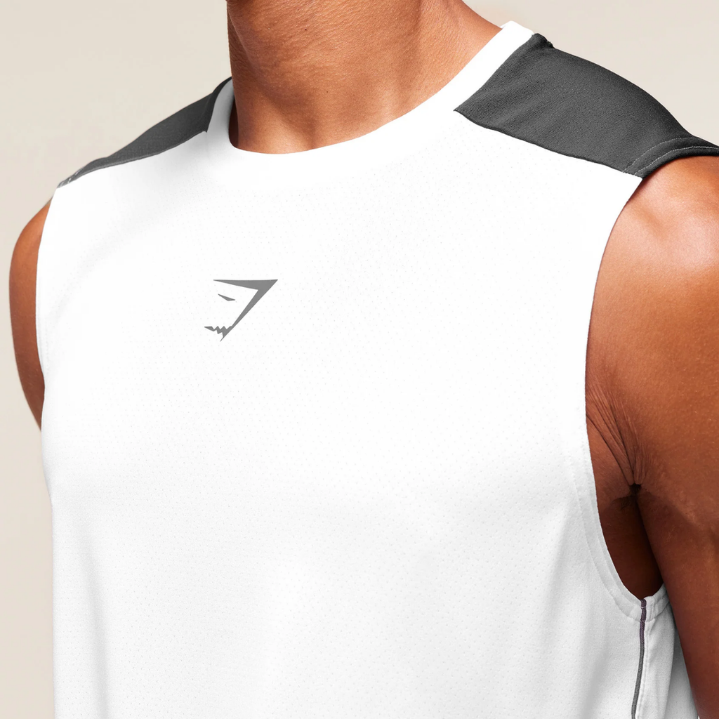 GS - Arrival Block Tank - White
